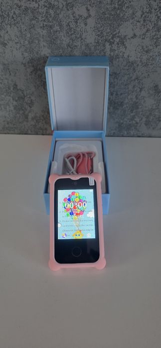 Telefon jucarie copii smartphone copii roz / albastru touchscreen NOU