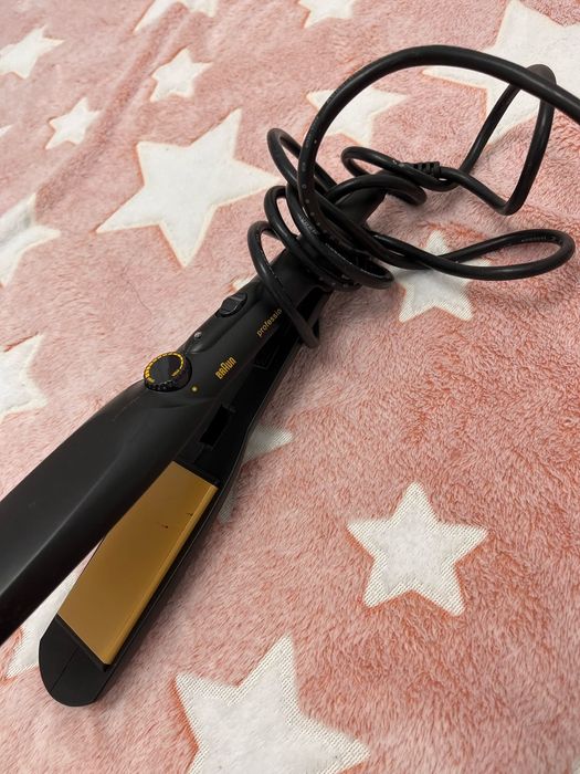 Placa si perie de intins parul