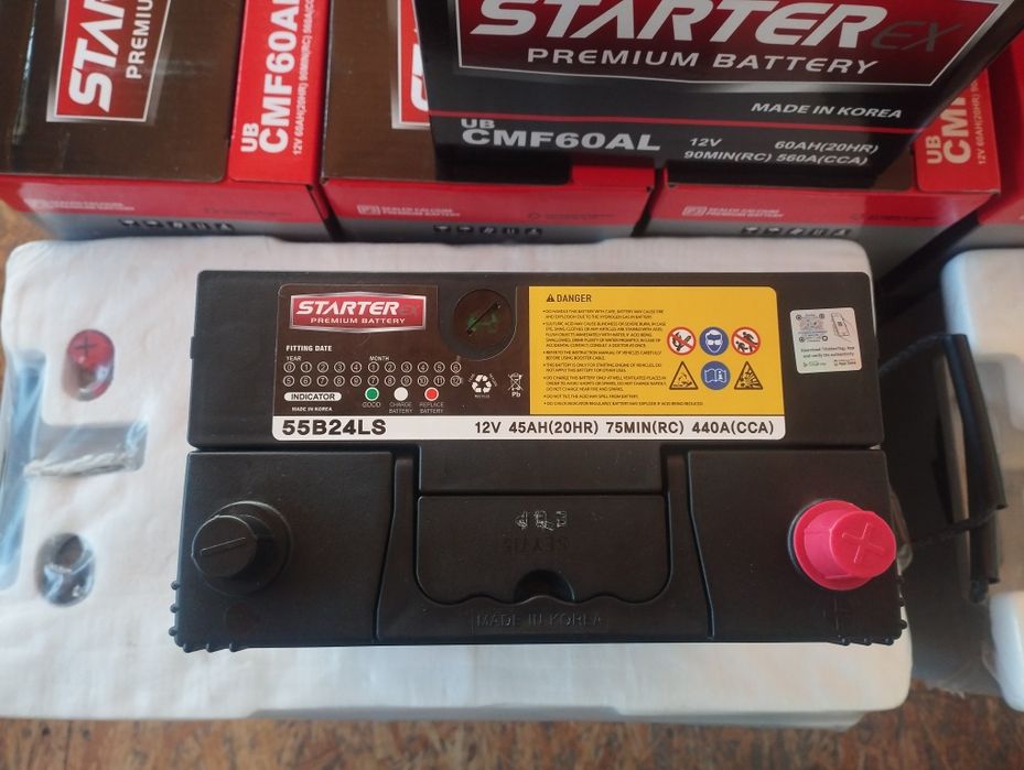 Аккумуляторы Starter 45Ah. Официальный магазин