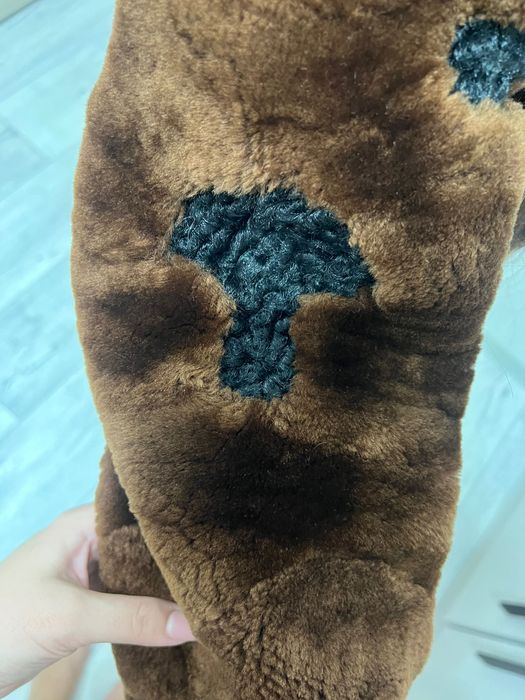 Продам шубу детскую цигейка