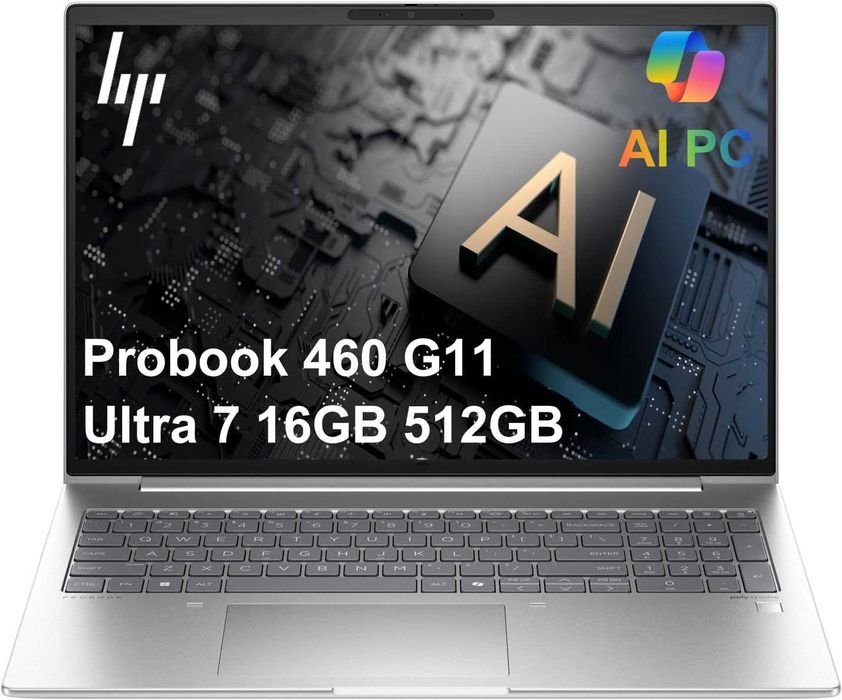 HP ProBook 4 G1i/16"/U7-255H/16G/512GB SSD/RTX3050/Win 11 Pro