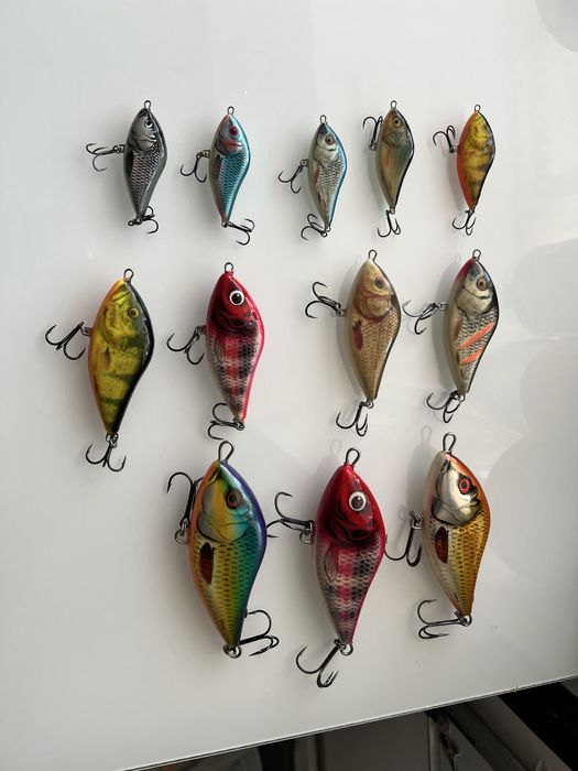 Vand set Salmonslider 5-7 si 10 cm noi