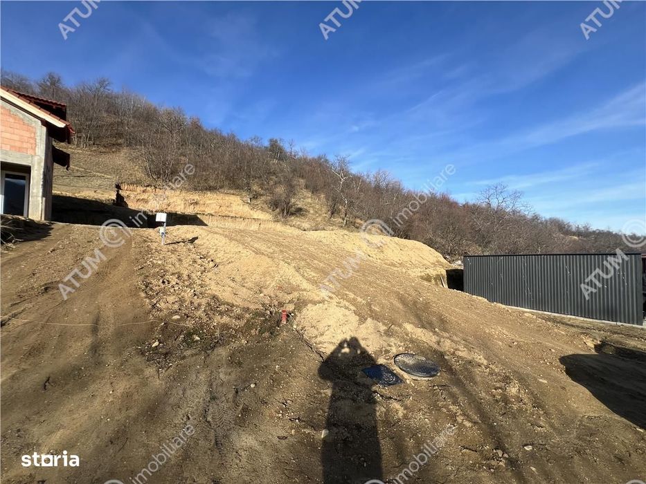 Teren intravilan de 1641 mp cu PUZ aprobat si utilitati in Cisnadioara