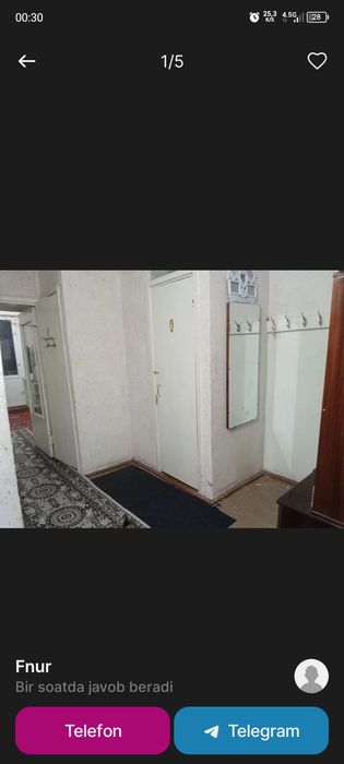 Ijaraga turishga sheriklikka qiz bola yoki ayol kishi olinadi
