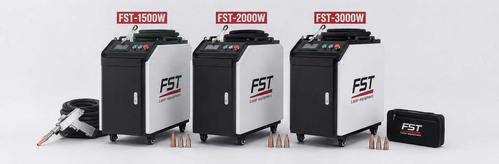 Aparat de sudură Laser cu fibră 4 în 1 FST-1500W / 2000W / 3000W