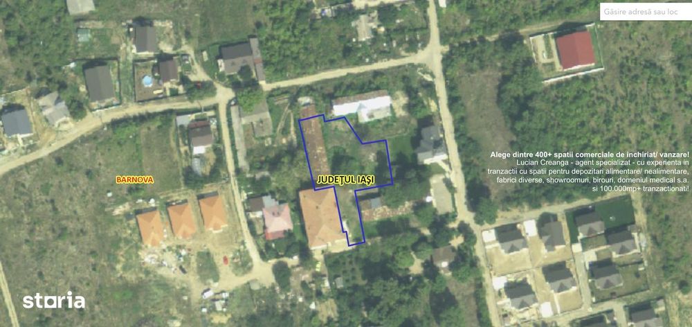 Spatiu versatil 296mp, teren 1766mp, Visan