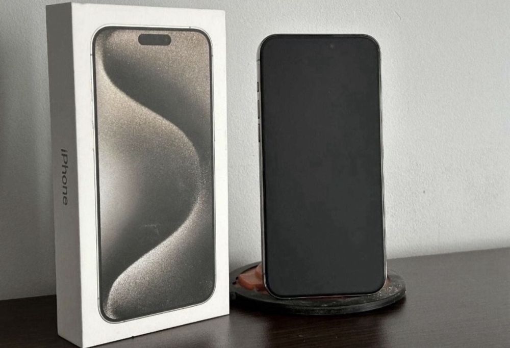 Iphone 15 Pro Max; 512 GB; Natural Titanium; Ca Nou; Factura Emag