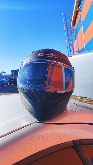 Шлем модуляр. Черный матовый