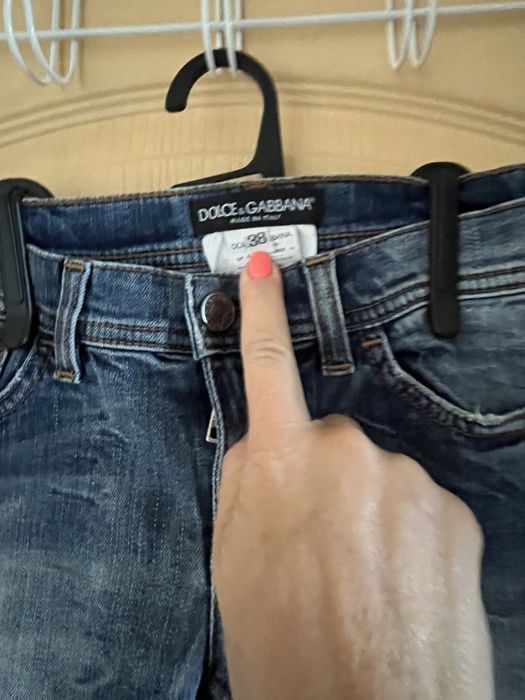 Прави дънки Dolce&Gabana