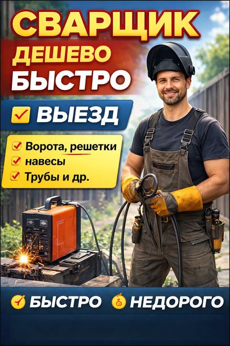 Сварщик по мелким работам