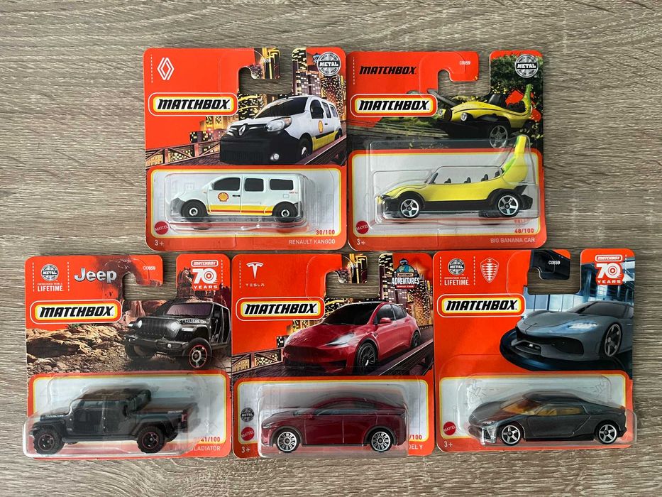 Метални колички Matchbox и Welly