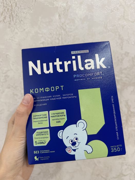 Смесь Nutrilak Комфорт 350гр