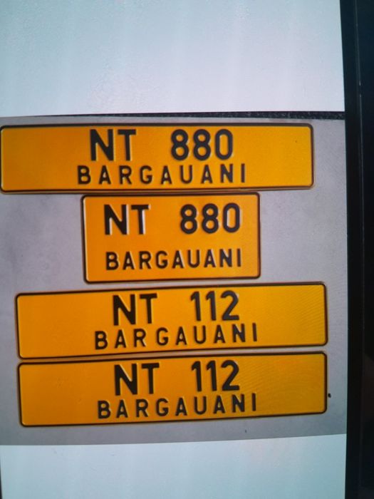 Placute auto numere auto personalizate ornamentale