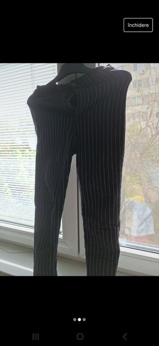 Blugi cropp elastici