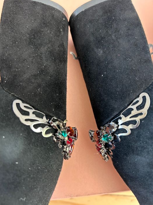 Нови дизайнерски боти Alma en Pena с камъни размер 40