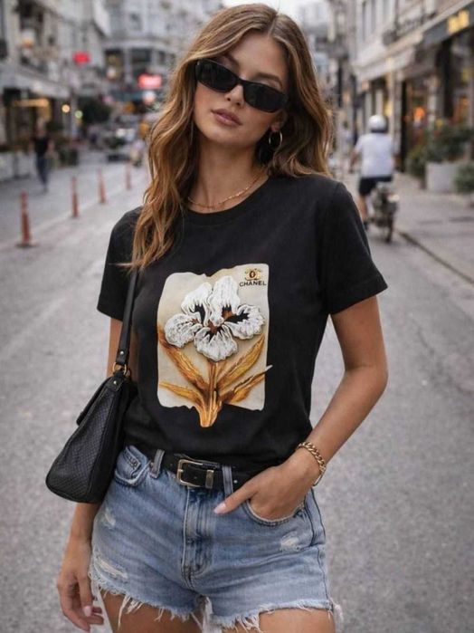 Дамска Тениска Guess Flower - 2026