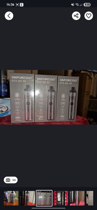 Vapresso țigară electronică