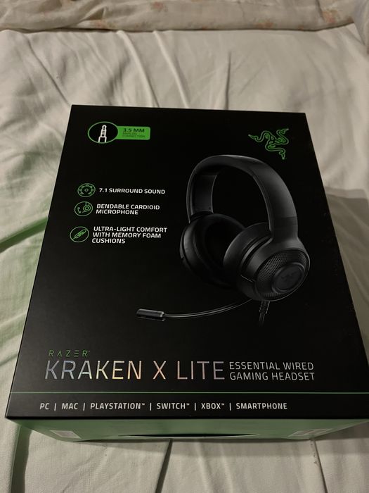 Vând casti Razer Kraken x lite