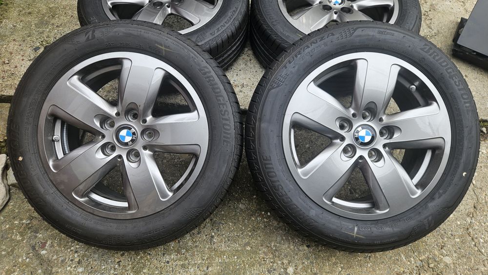 Roti jante anvelope de vara 205 55 R16  vw audi seat skoda