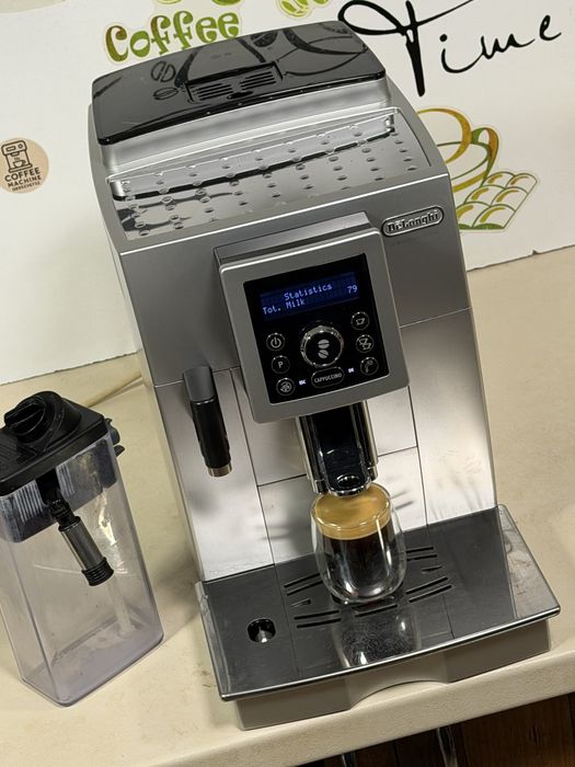 Кафемашина кафе автомат delonghi magnifica S cappuccino с гаранция