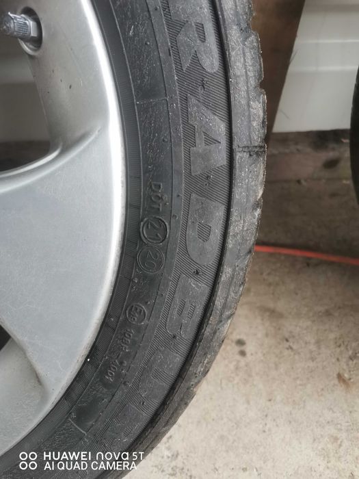 Vând jante aliaj bbs  17 5x112