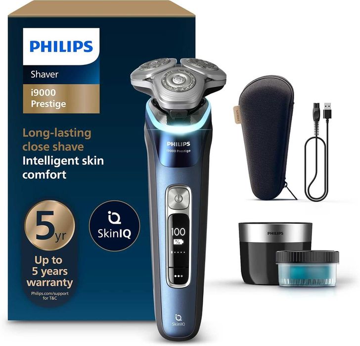 Philips i9000 Prestige XP9202/30 със Станция за Почистване НОВА
