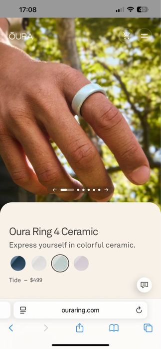 Oura ring 4 vs oura ring 4 ceramic