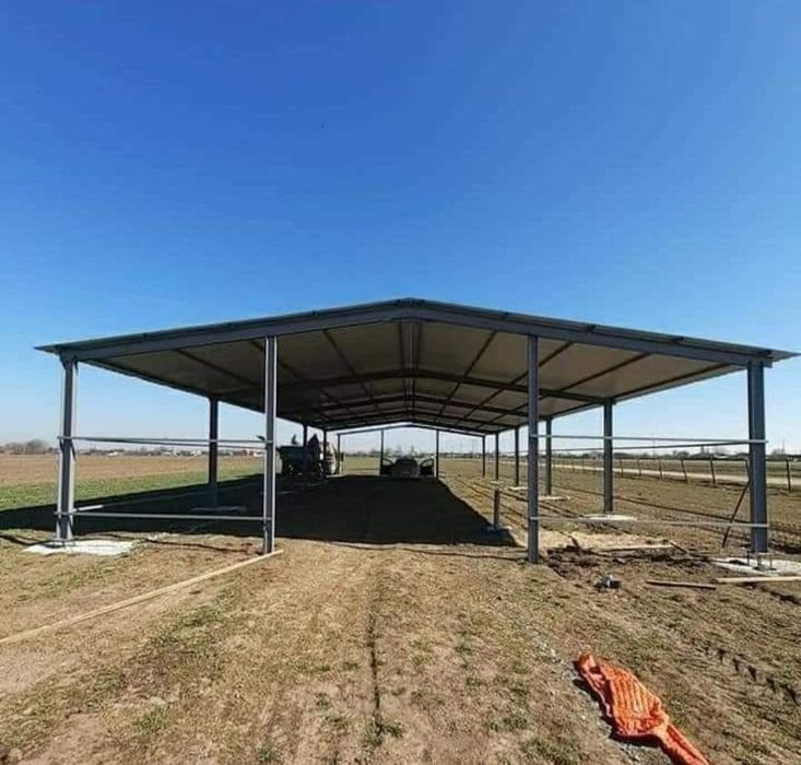 Vindem structur metalice 9metre lățime 15lungime