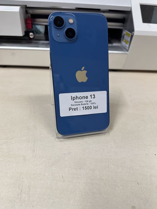 Iphone 13 / 128 gb / 100% baterie / folie sticla cadou