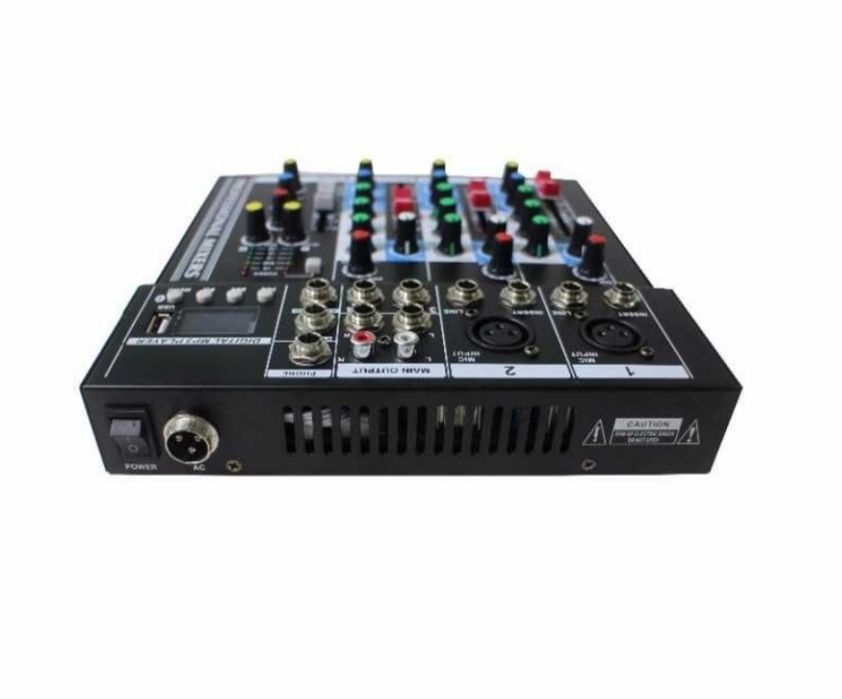 Mixer audio profesional bluetooth WVNGR F4-MB 4 canale