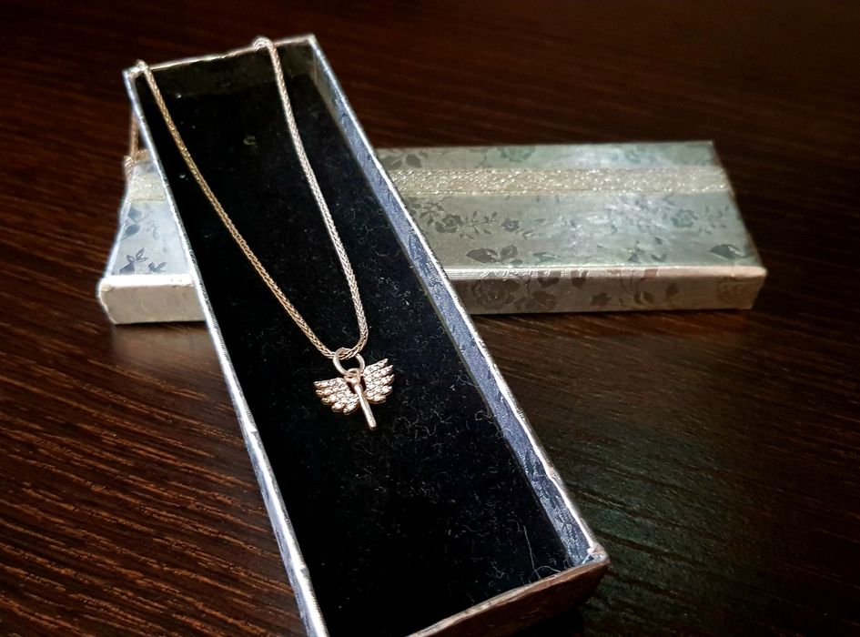 Сребърно корие "Ангелче"925 + Подарък