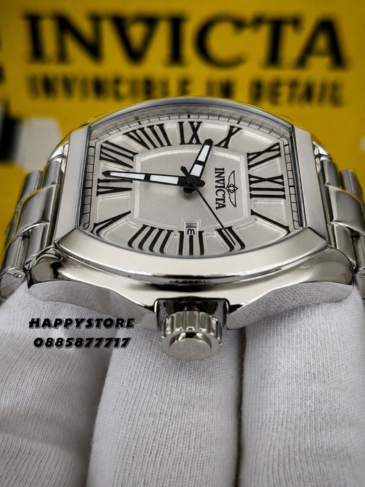 INVICTA Shadow Silver 48 mm, Инвикта нов мъжки часовник