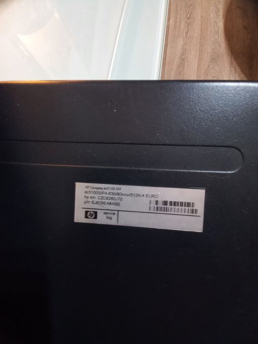 Pc vintage hp compaq 5100SFF  Pentium 4