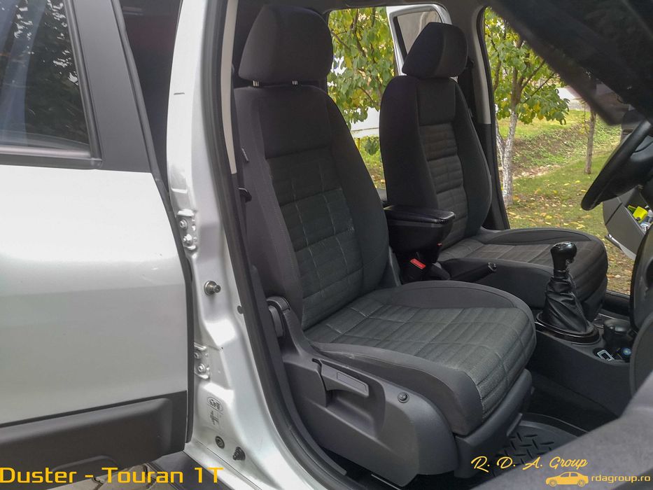 Sistem adaptare scaune de VW Touran 1T pe Logan Duster Sandero