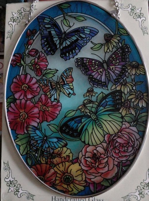 Витраж стекло картина  панно .