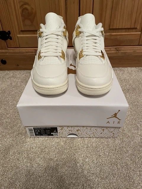 #NOU# Nike Air Jordan 4 Metallic Gold #Verificare Colet#