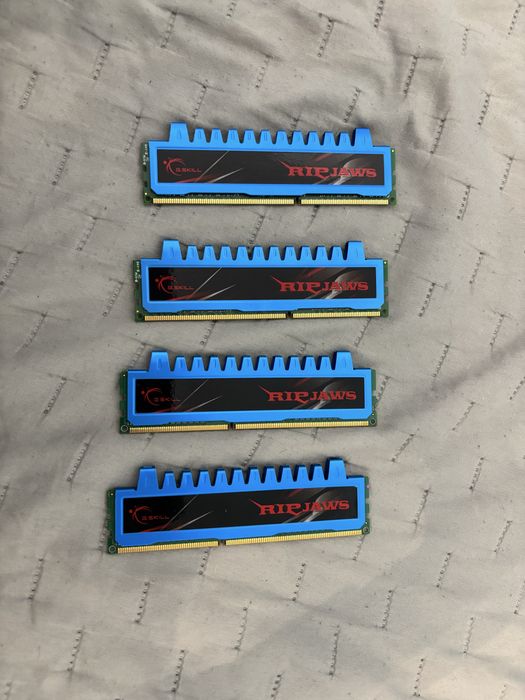 G.Skill Ripjaws 8GB (4x2GB) RAM PC3-10600 DDR3-1333MHz