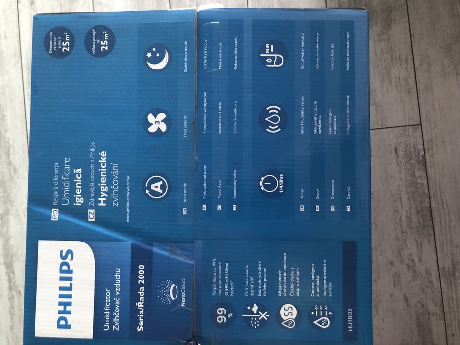 Овлажнител за въздух Philips