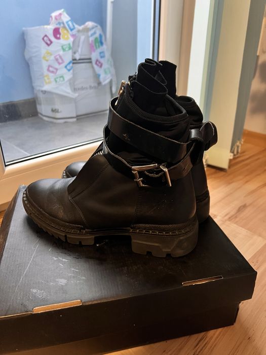 Дамски Боти Ест. Телешка Кожа 38 н.