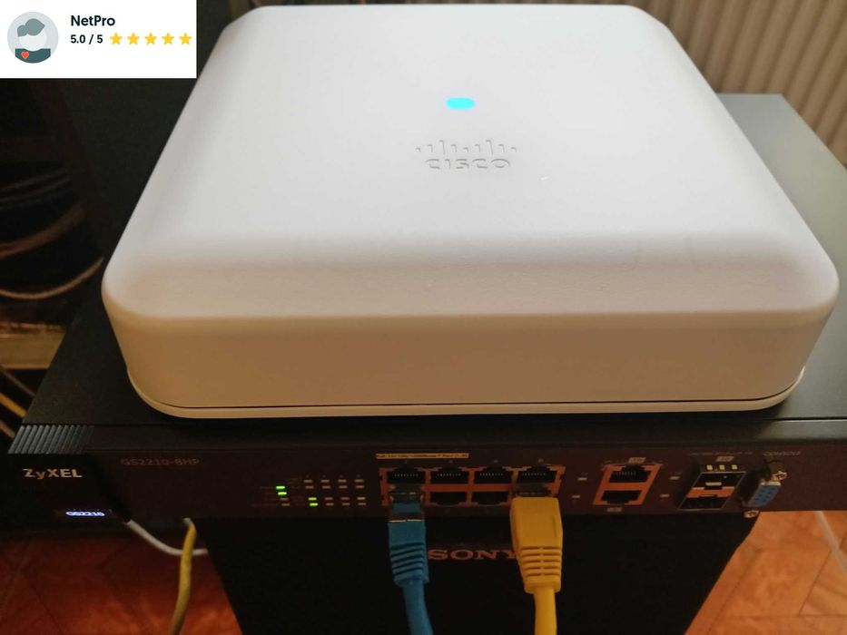 Access Point Cisco 2702I, 3702I cu alimentator sau injector PoE