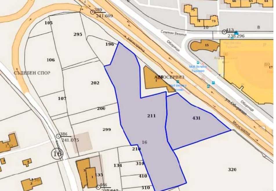 Продава се Парцел в Велико Търново, Колю Фичето - 14648 кв.м за 96 €/кв.м - Снимка #1