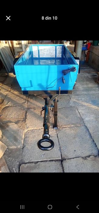 Remorca 1.7x1 metru basculabila