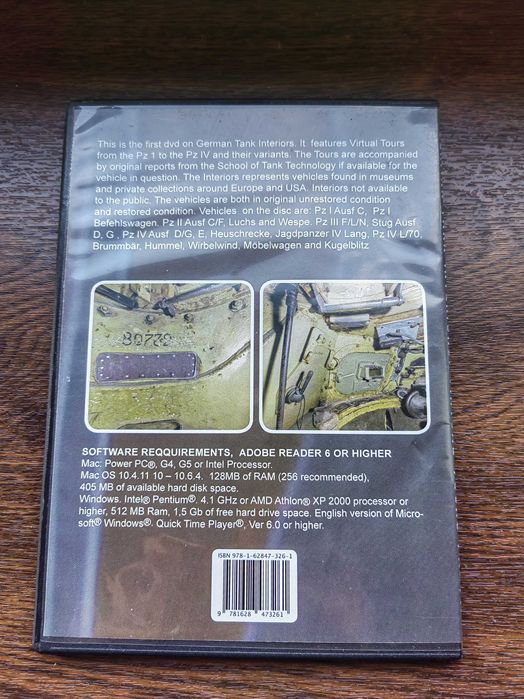 DVD AFV German Tanks interiors