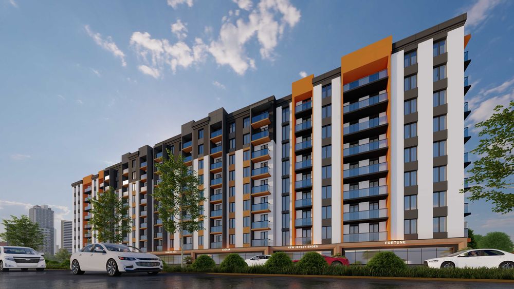 ЖК Mening Uyim 1комнатная кв 42,8м г.Ташкент, мост "Узгариш"