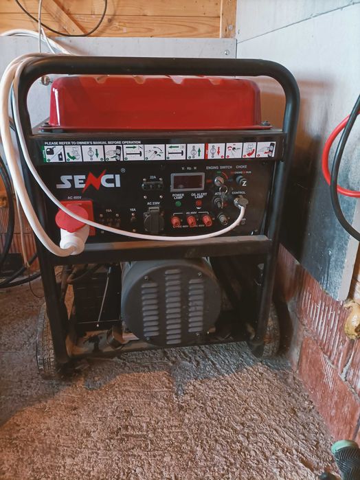 Vand Generator SC15000TE-ATS, P max. 13 kW, 400V, AVR, benzina, ATS