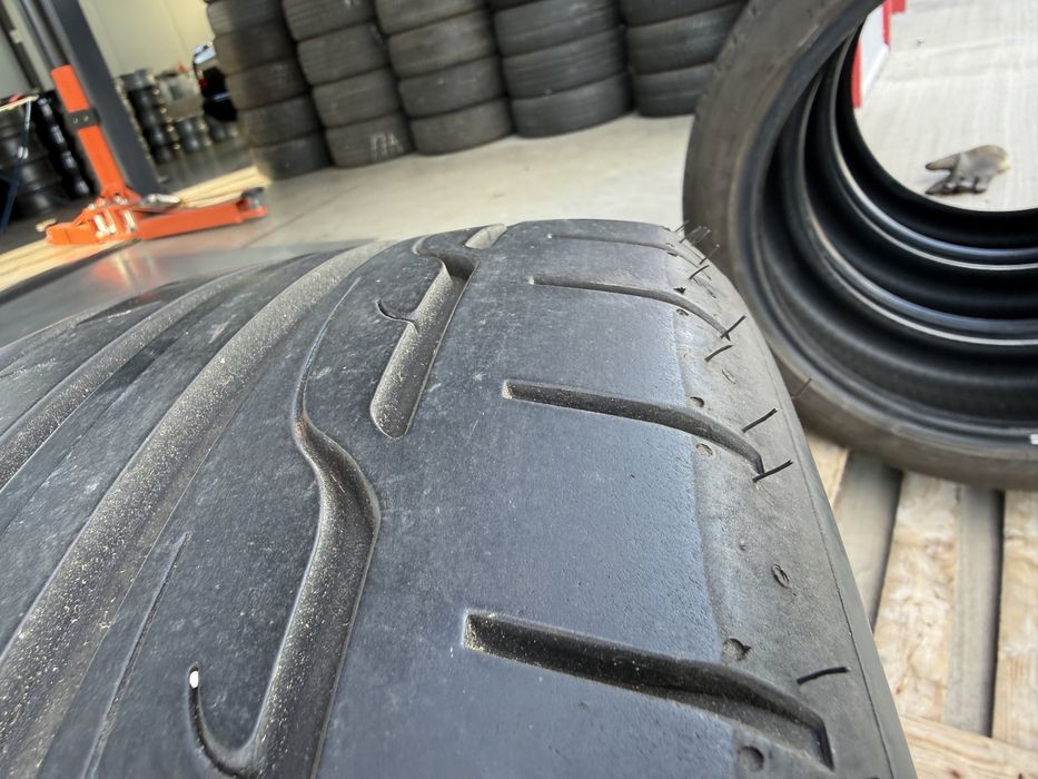 4бр. ОТЛИЧНИ Летни Гуми С Борд 225/45R/19 -DUNLOP- DOT:4918- 7.0мм+6.5мм