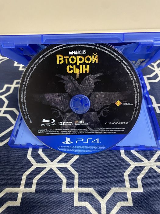 Диск InFamous Second Son