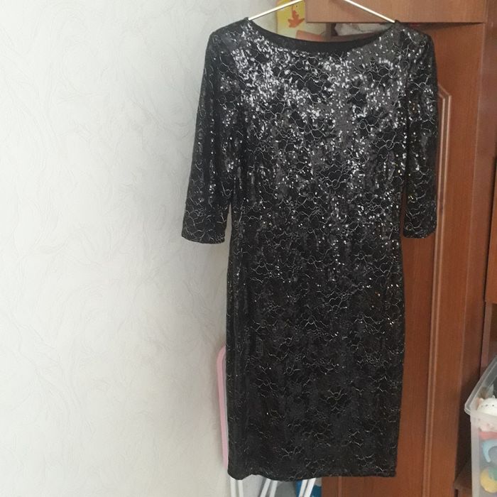 Платье вечернее пайеточное