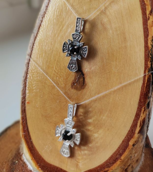 Крестик православный серебро