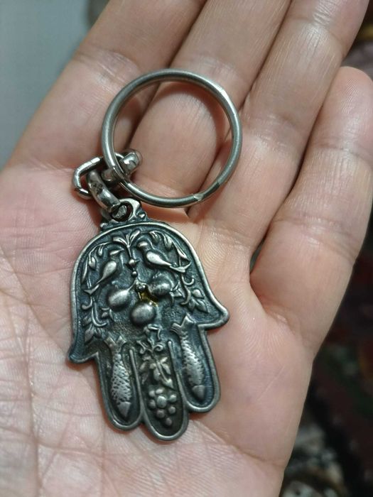 Ключодържател "Ръката на Фатима" против уроки + монета